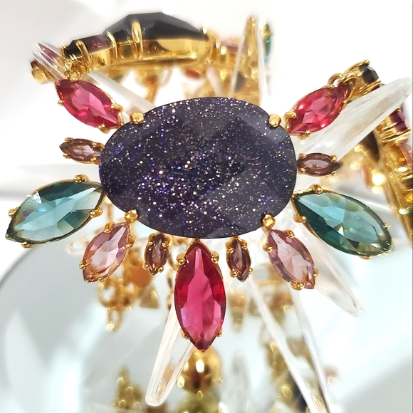 Gorgeous KATE SPADE Night Sky Jewels Statement Necklace - Picture 4 of 6